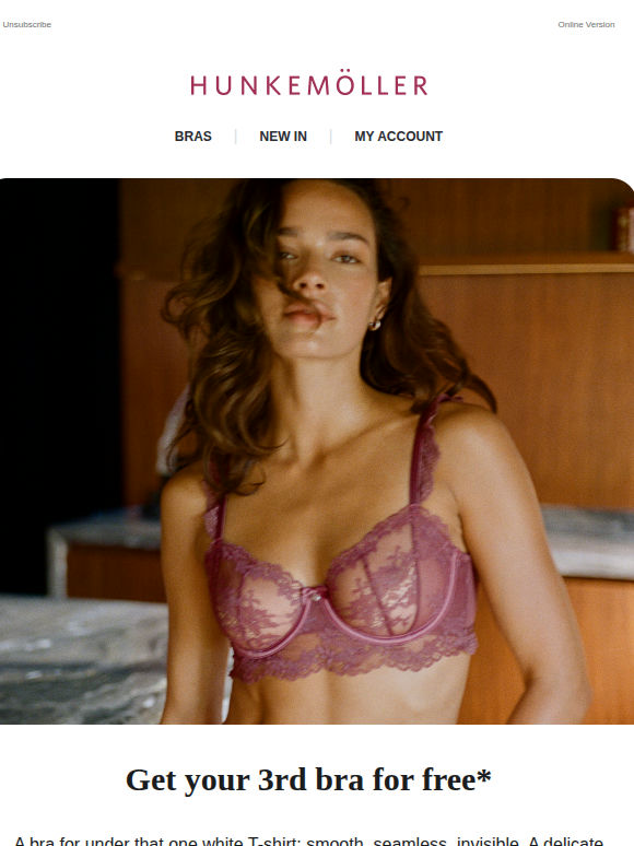 Pssst... your 3rd bra is on us 😍