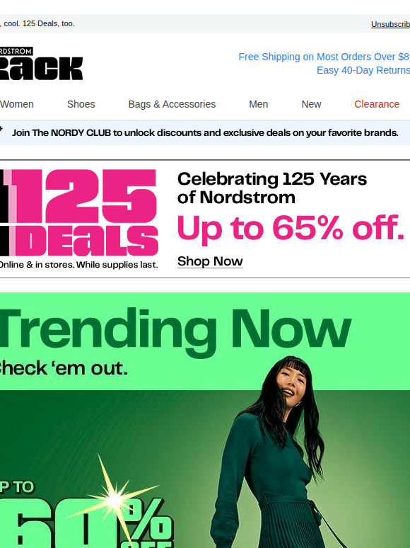 Up to 60% off Vince, Theory & more on-trend styles