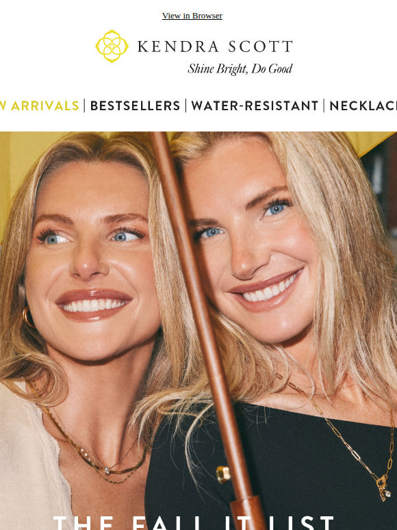 New Must-Haves for You