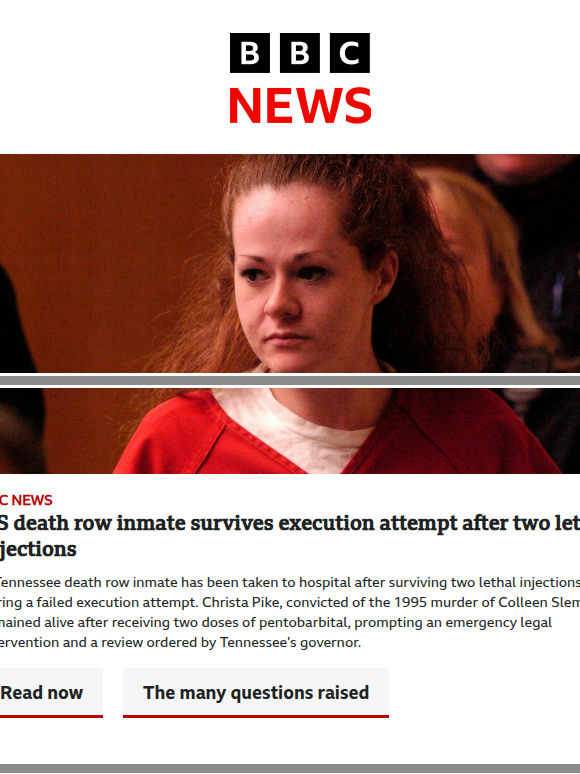 Household energy bills forecast to see biggest rise in four years | US death row inmate survives execution attempt | Tiny image sparks big backlash in photo contest