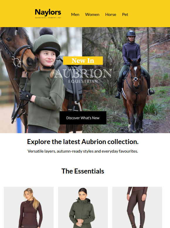 Aubrion | New for Autumn