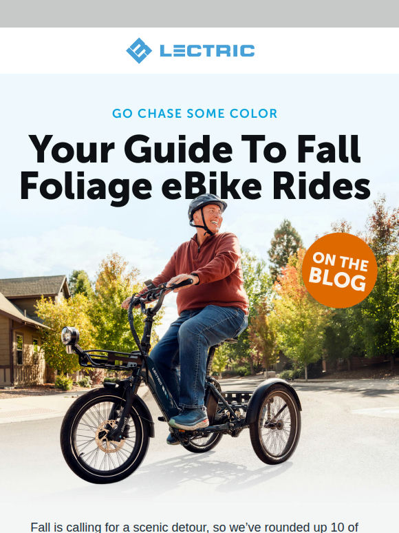 Your Fall Bucket List, But on Two (or Three) Wheels