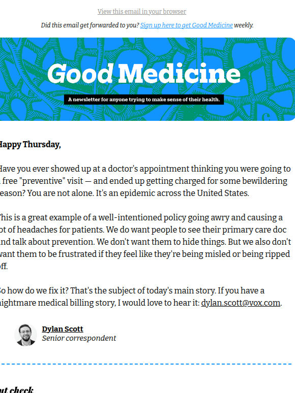 Why your “free” preventive doctor’s visit isn't free