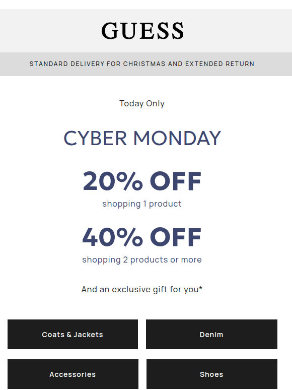 CYBER MONDAY | 40% off the bestsellers