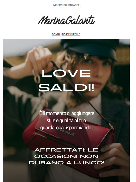 SALDI - UP TO 50% !!!