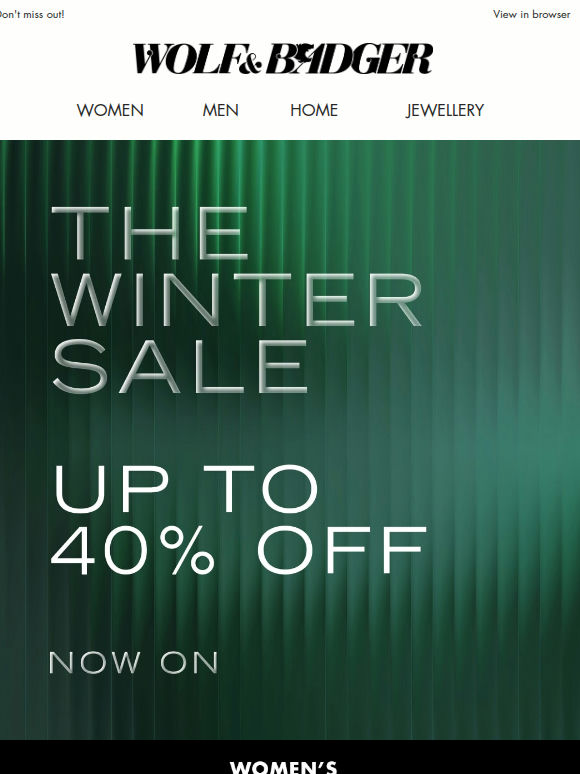 Sale Alert | Shop Up To 40% Off