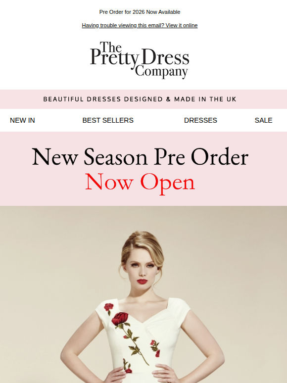 New Season Pre Order now open