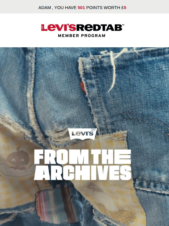 The 501®s, as worn by Kurt Cobain.