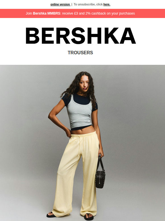 New trousers just dropped 💣 Ready for an upgrade?