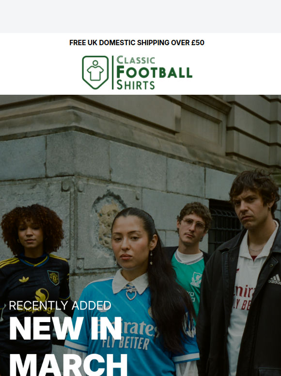 New In This March 👕⚽