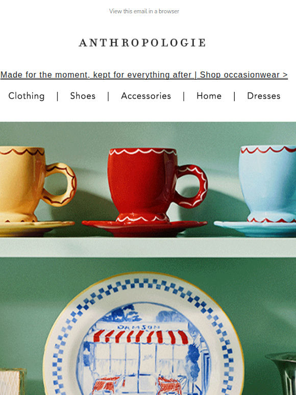 Exclusive: Damson Madder x Anthro for your home