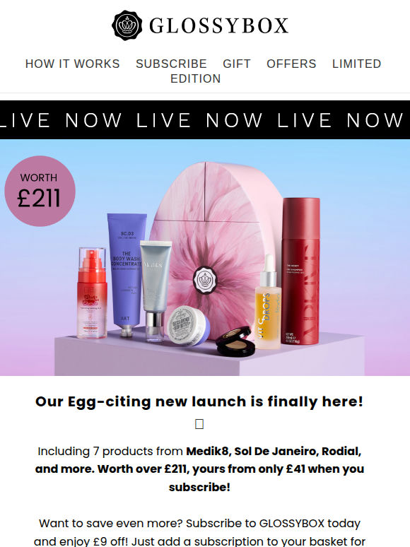 NOW LIVE: Easter Egg Limited Edition 🐣