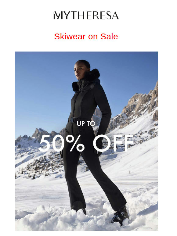 Up to 50% off ski and cold-weather essentials