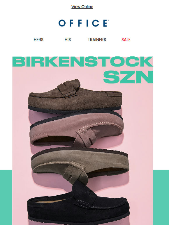 We saved you a pair of BIRKENSTOCKS 😍