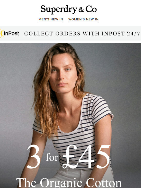 3 For £45: The T-Shirt Edit