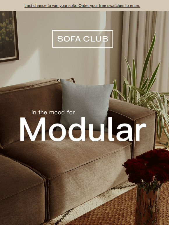 Modulars, delivered by Easter. No big deal. 🐣