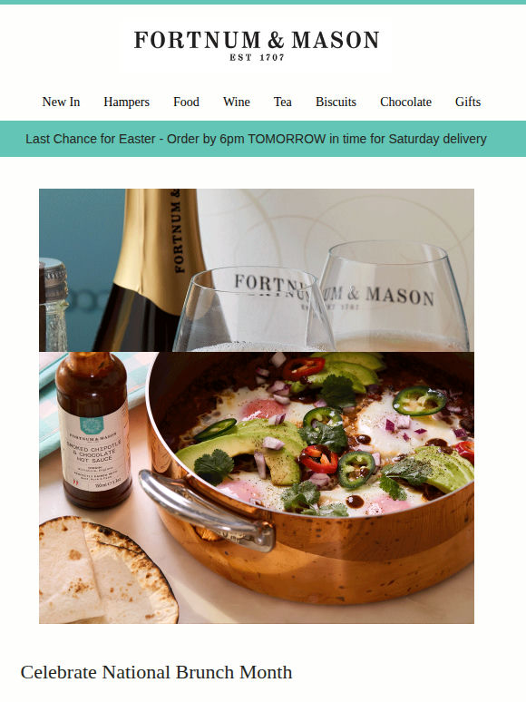 It’s National Brunch Month!