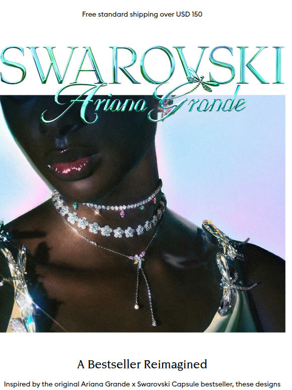 Must-haves from Ariana Grande x Swarovski