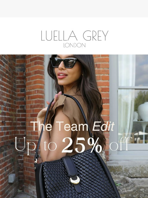 Shop Our Favourites, Now Up to 25% Off