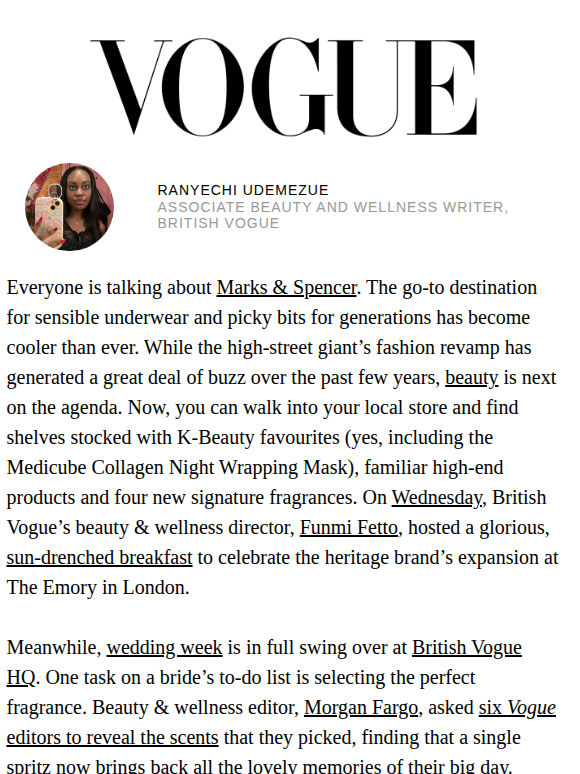 I’m A Vogue Editor – These Are The Products I Used On My Wedding Day