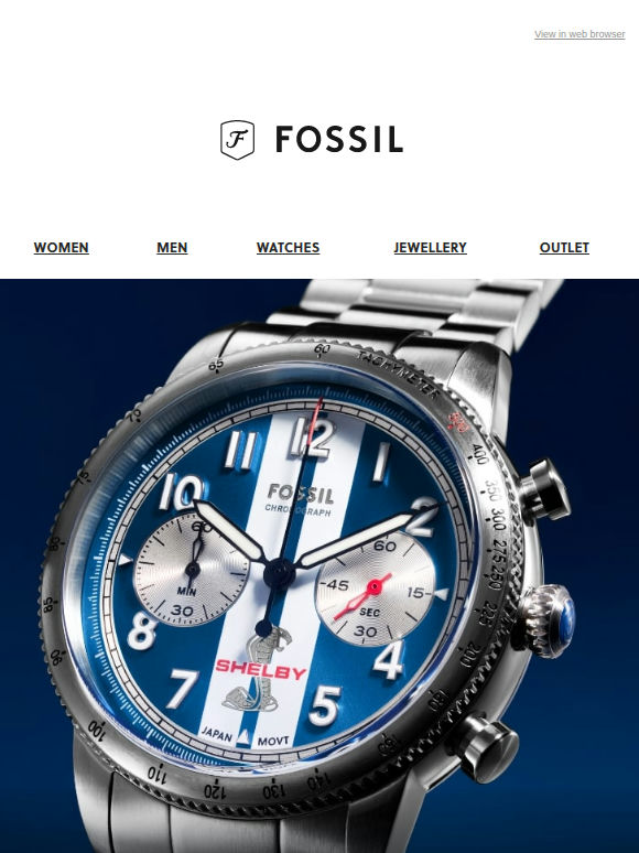 The Road To Shelby x Fossil 🛣️