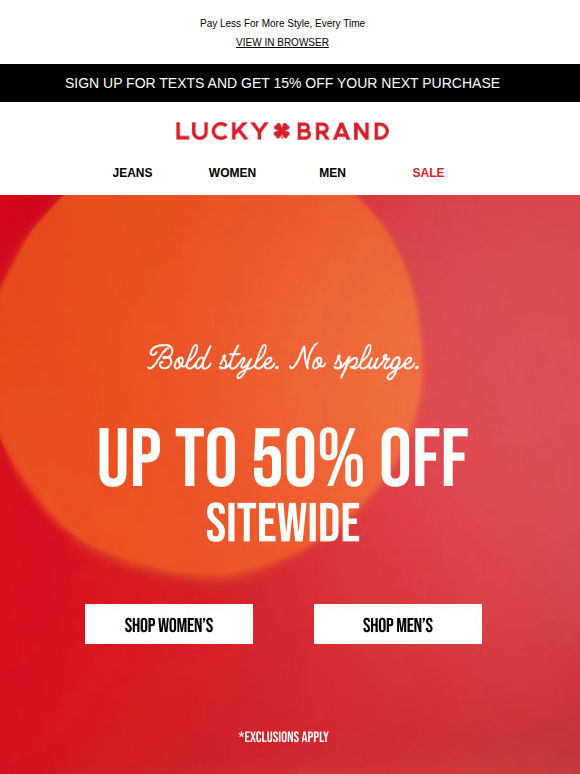 Summer ‘Fits Up To 50% Off—Shop Now!