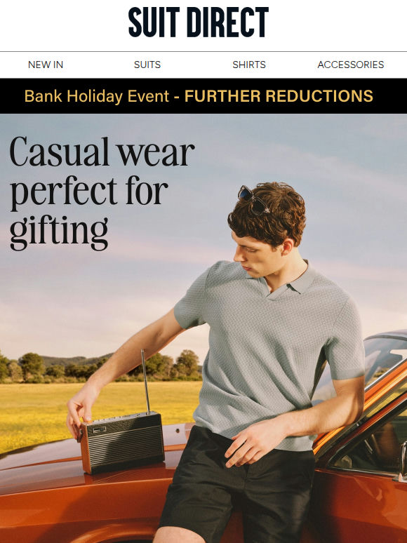 Make dad’s day with a gifts he can wear all summer