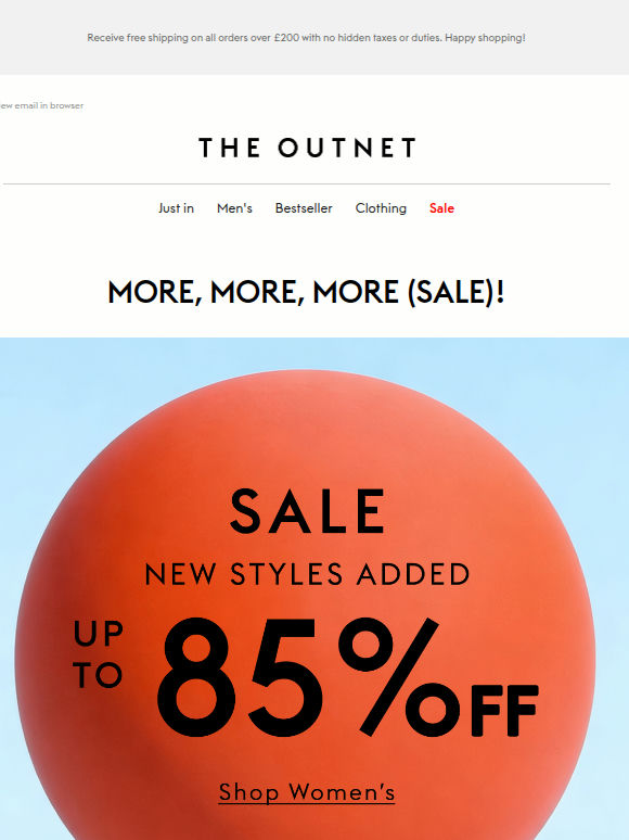 NEW STYLES ADDED! UP TO 85% OFF