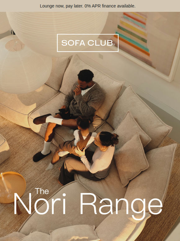 Nori: Modular comfort, reconsidered.