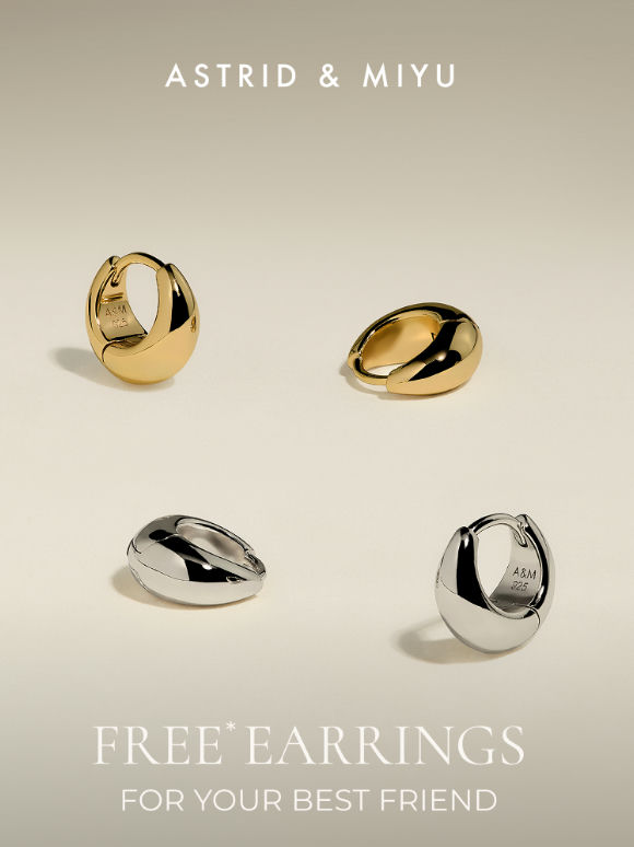 Gift your bestie FREE* earrings