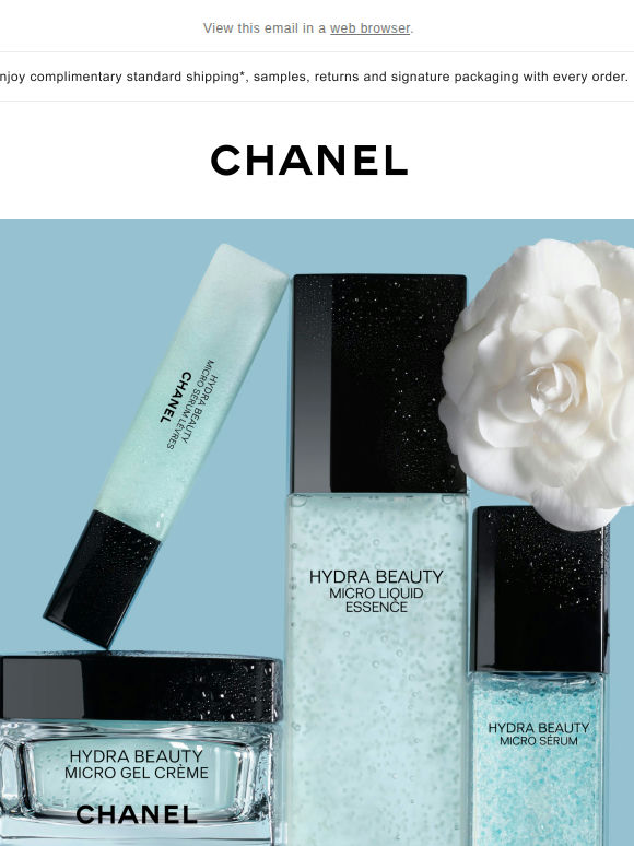 HYDRA BEAUTY: The microfluidic routine
