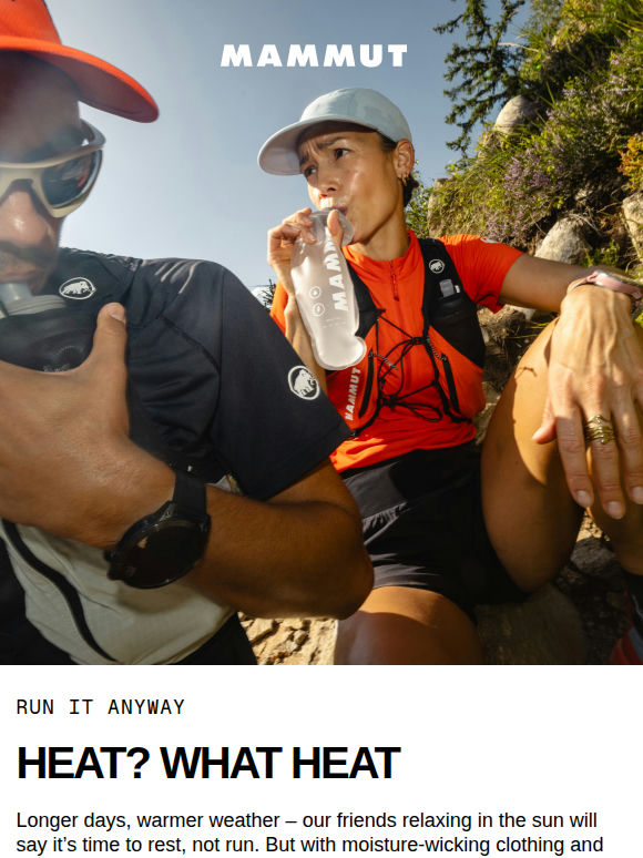 Our latest trail running gear, built for comfort 🏃