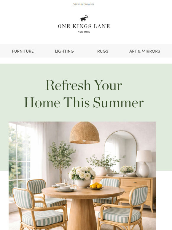 Your Summer Refresh Starts with a Free Design Appointment