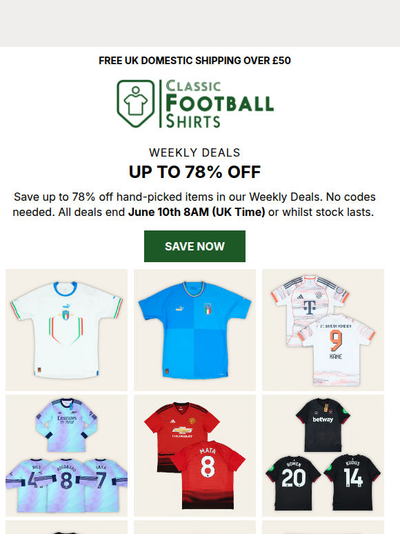 WEEKLY DEALS | 78% Off 👀