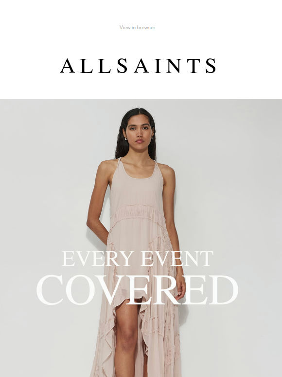 Dresses: Every Event Covered