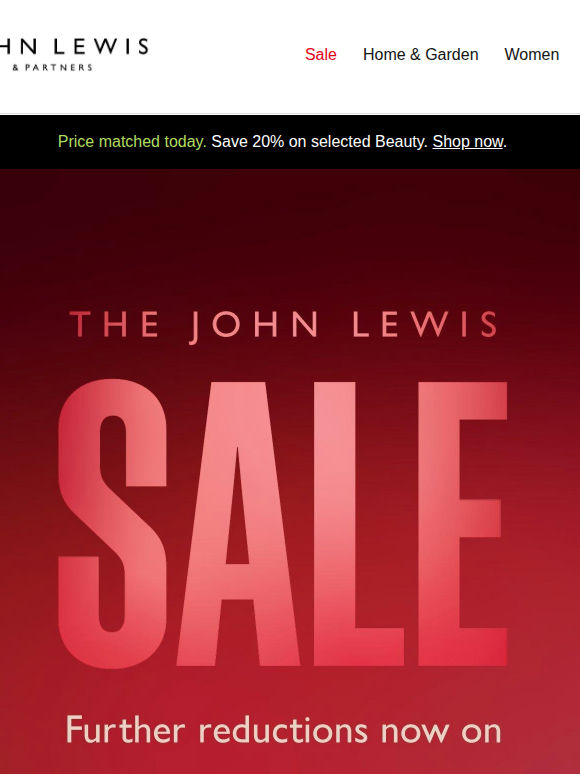 Further reductions now on
