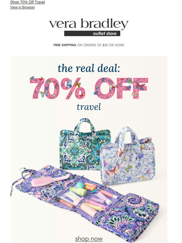Packed yet? Travel picks are 70% off