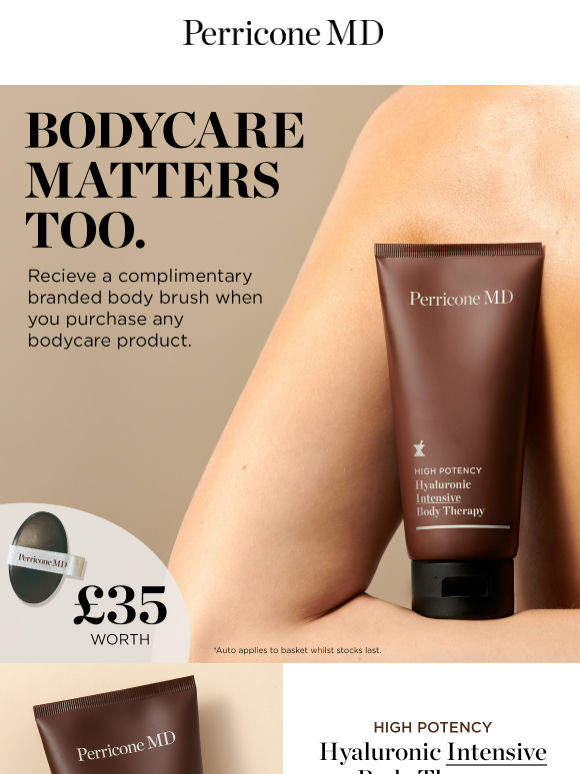 Complimentary body brush inside