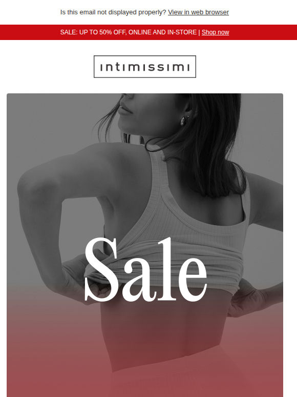 It's SALE time! Up to 50% off on selected items