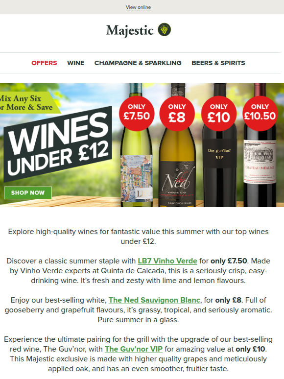 Don’t miss top wines under £12