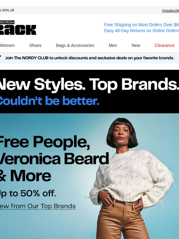 Just in from Free People, Veronica Beard & more
