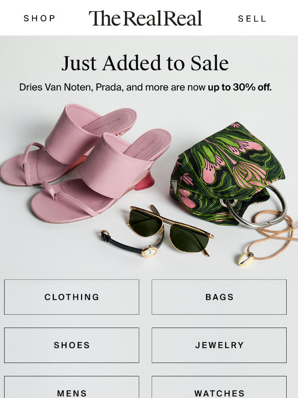 New month, new markdowns