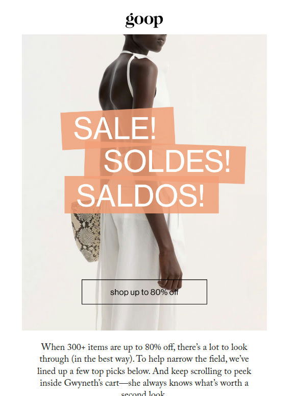 what we’re eyeing from the sale