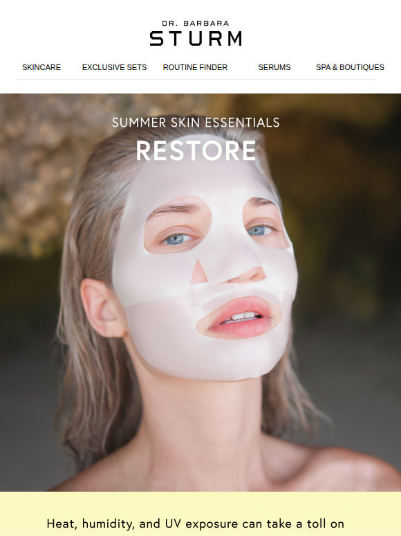 Calm, Soothe, and Restore Sun-stressed Skin ✨