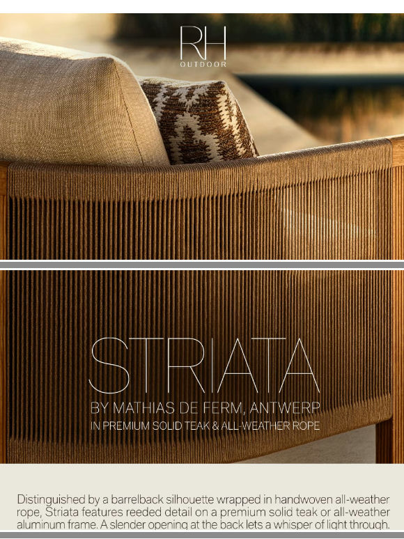 Outdoor Collections Woven to Last. In-Stock & Ready to Ship.