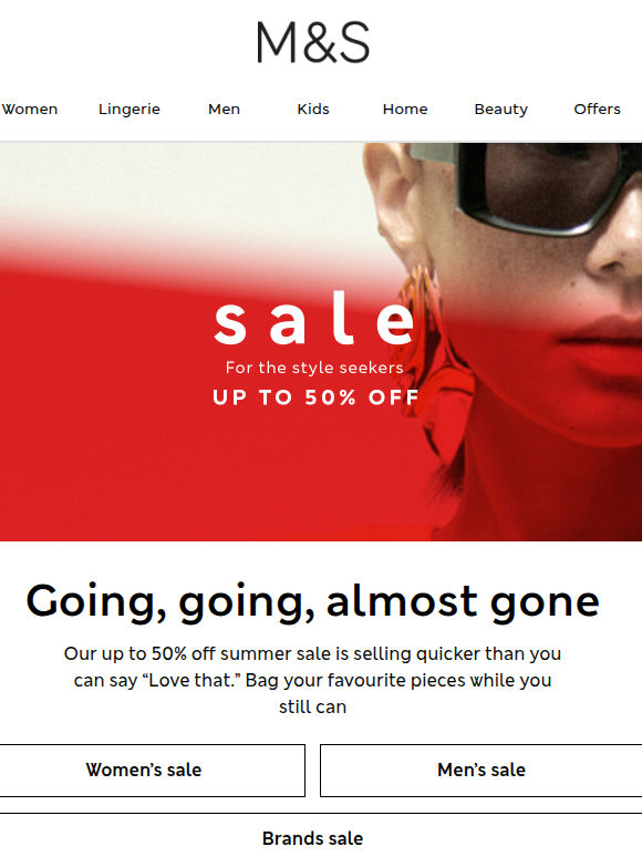 The summer SALE everyone’s shopping ☀️