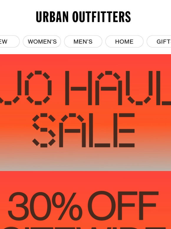 There’s Still Time to Shop 30% Off →