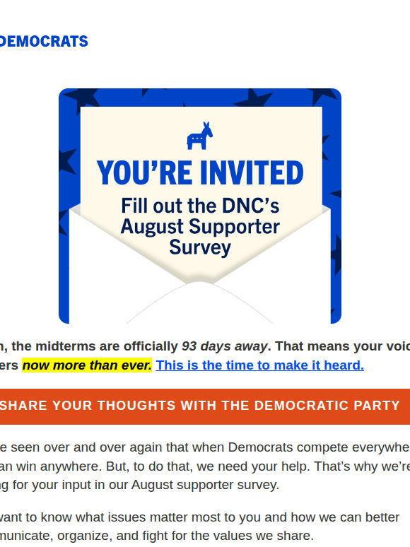 We need 24 responses from New Jersey