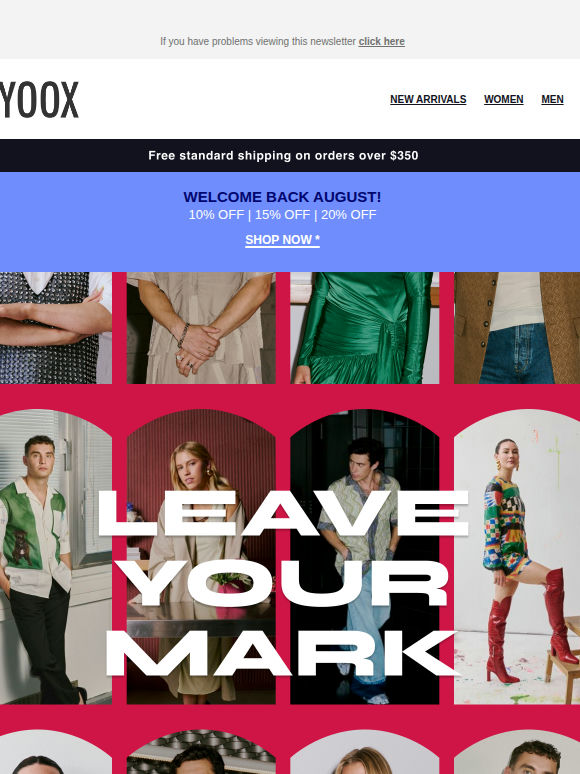 Create freely, live in style and leave your mark > Get inspired