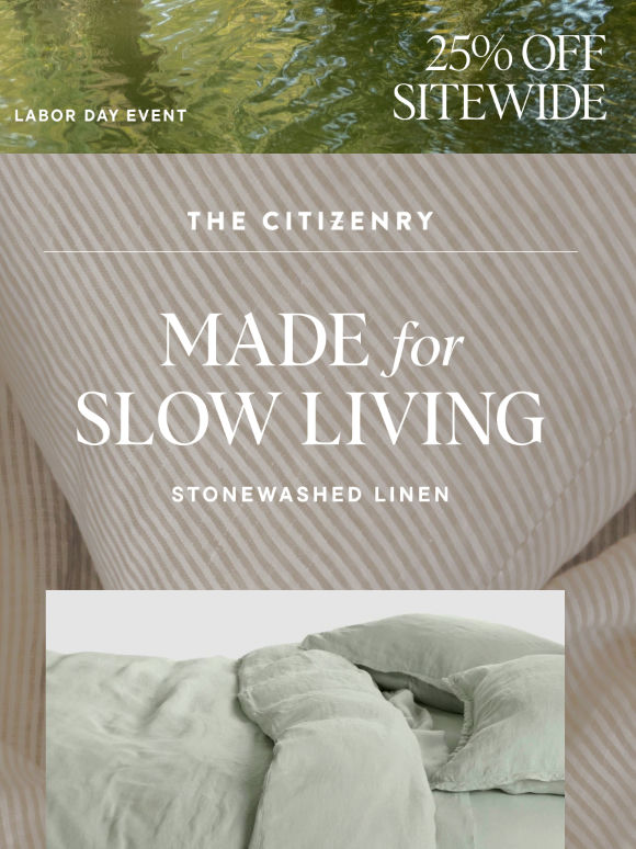 Linen that gets better with age